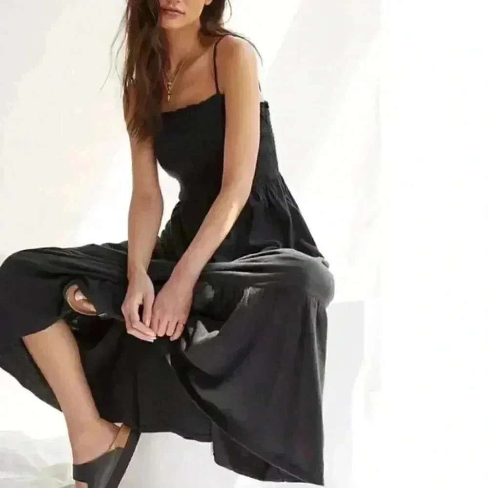 Daily Practice by Anthropologie Flounced Maxi Dress - Picture 6 of 6